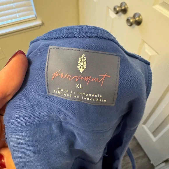 FP Movement by Free People Blue Hot Shot Onesie - Picture 3 of 3